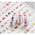 Cartoon tape 60 rollen DIY decoratieve stickers doos